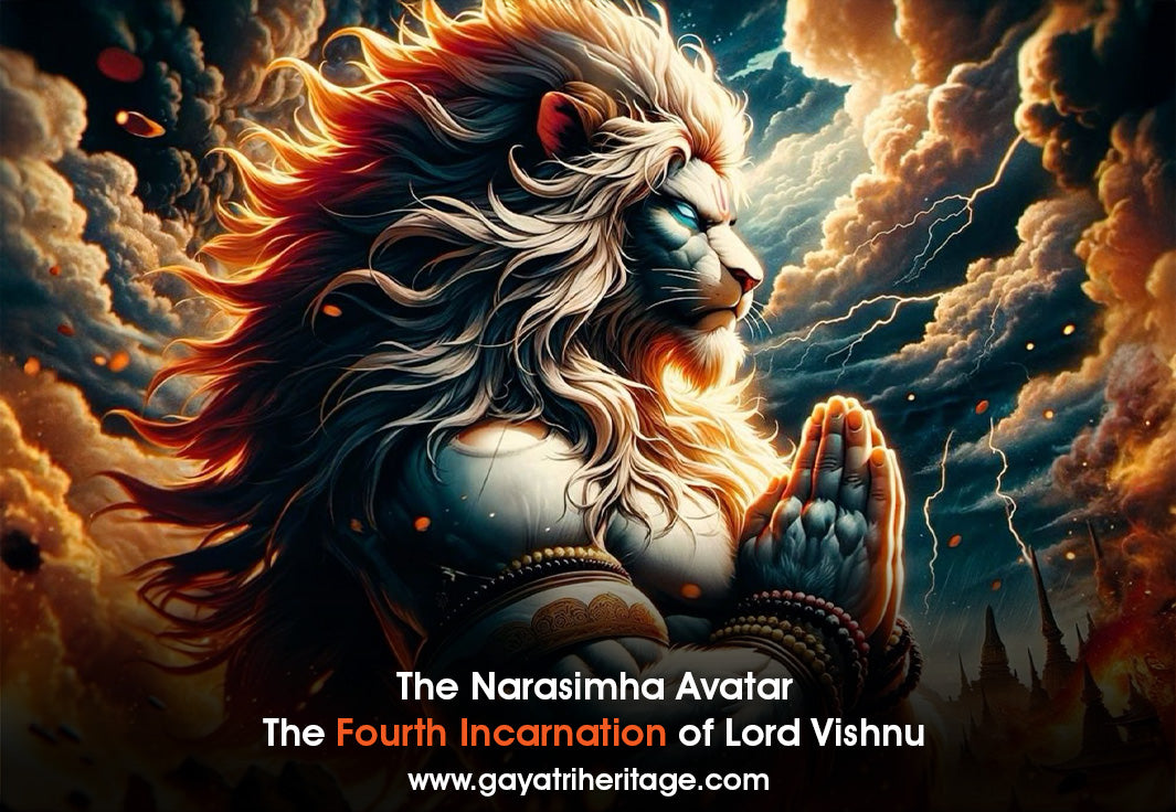 The-Narasimha-Avatar-The-Fourth-Incarnation-of-Lord-Vishnu Gayatri Heritage