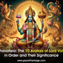 Dashavatara-The-10-Avatars-of-Lord-Vishnu-in-Order-and-Their-Significance Gayatri Heritage