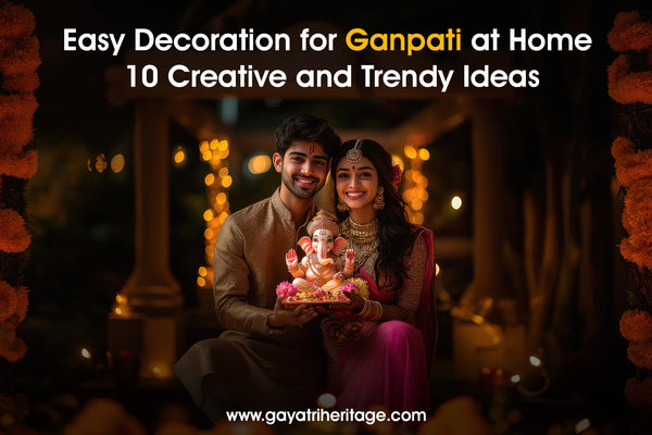 Easy Decoration for Ganpati at Home: 10 Creative and Trendy Ideas