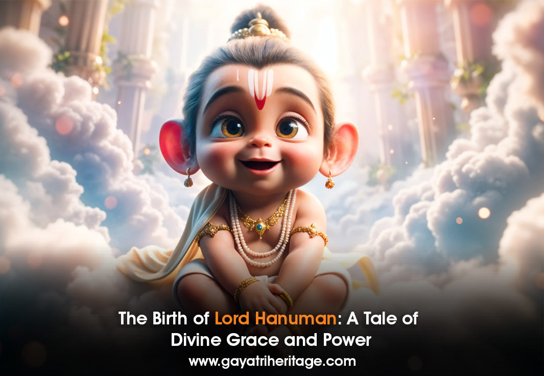 The-Birth-of-Lord-Hanuman-A-Tale-of-Divine-Grace-and-Power Gayatri Heritage