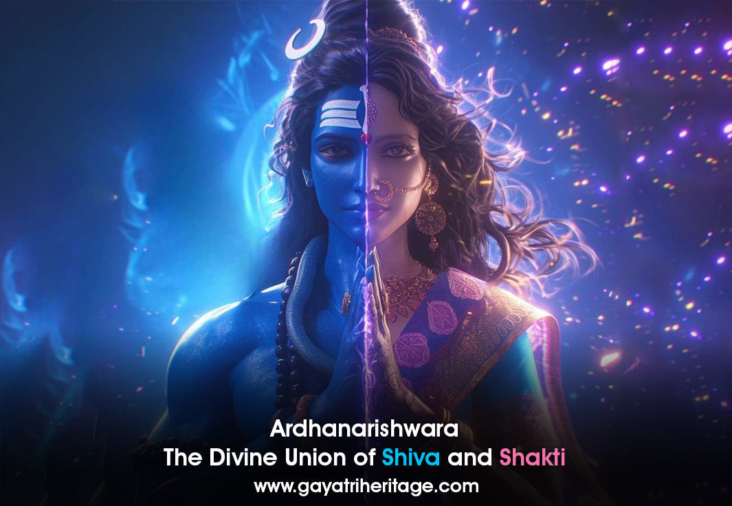 Ardhanarishwara-The-Divine-Union-of-Shiva-and-Shakti Gayatri Heritage