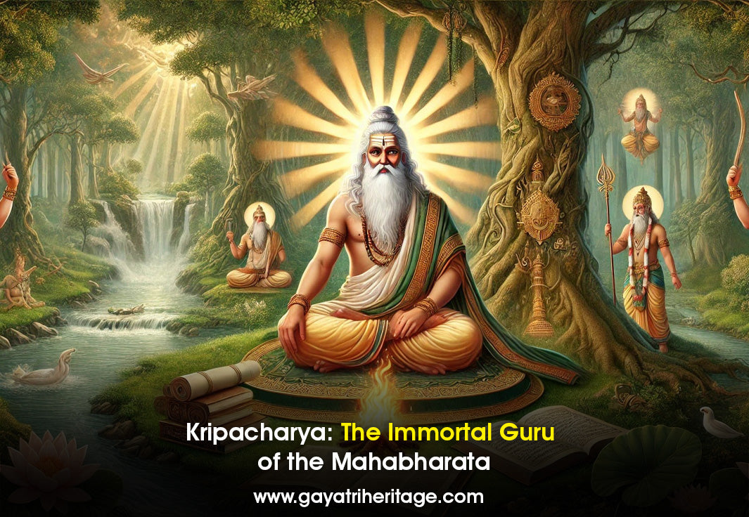 Kripacharya-The-Immortal-Guru-of-the-Mahabharata Gayatri Heritage