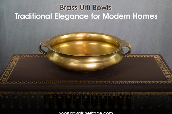 Brass Urli Bowls: Traditional Elegance for Modern Homes