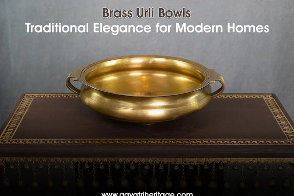 Brass-Urli-Bowls-Traditional-Elegance-for-Modern-Homes Gayatri Heritage