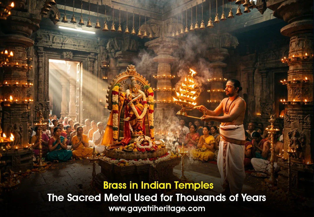 Why Brass Is Still Being Used In Indian Temples Since Thousands Of Years Ago?