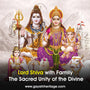 Lord-Shiva-with-Family-The-Sacred-Unity-of-the-Divine Gayatri Heritage