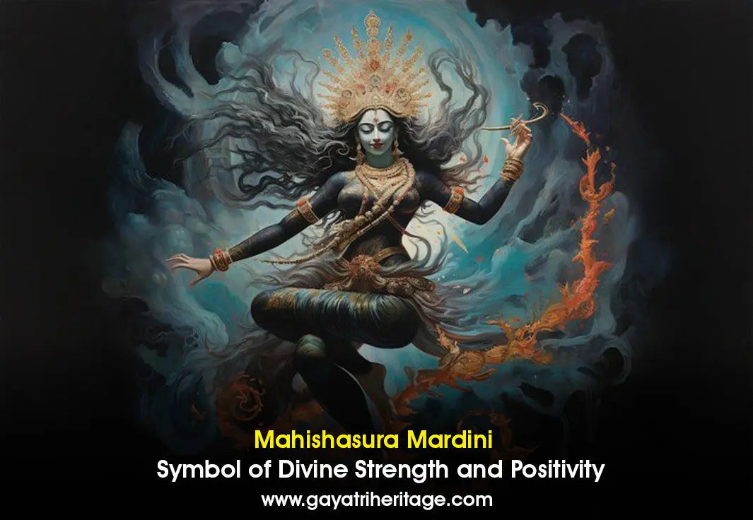 Mahishasura-Mardini-Symbol-of-Divine-Strength-and-Positivity Gayatri Heritage