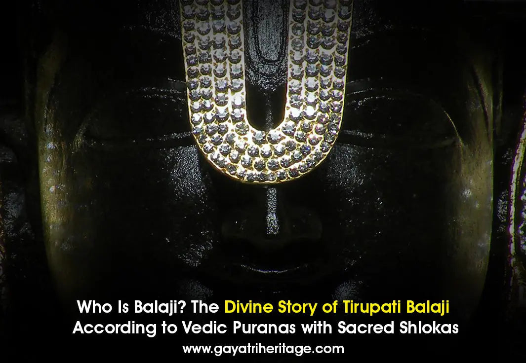 Who-Is-Balaji-The-Divine-Story-of-Tirupati-Balaji-According-to-Vedic-Puranas-with-Sacred-Shlokas Gayatri Heritage