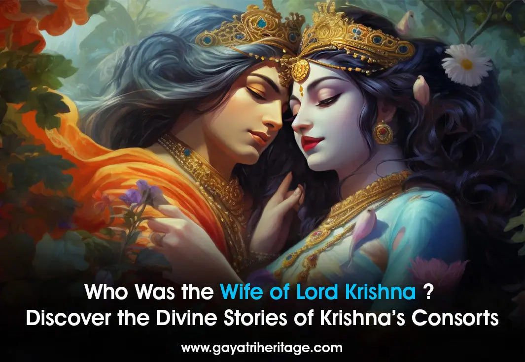 Who-Was-the-Wife-of-Lord-Krishna-Discover-the-Divine-Stories-of-Krishna-s-Consorts Gayatri Heritage