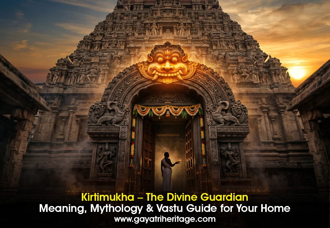 Kirtimukha: The Divine Guardian of Your Home — Meaning, Mythology & Vastu Guide