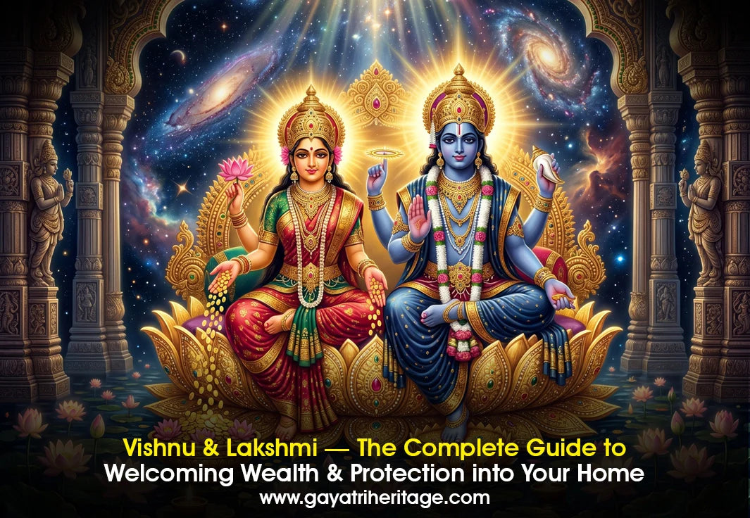 Vishnu-Lakshmi Together: The Complete Guide to Welcoming Wealth and Protection into Your Home