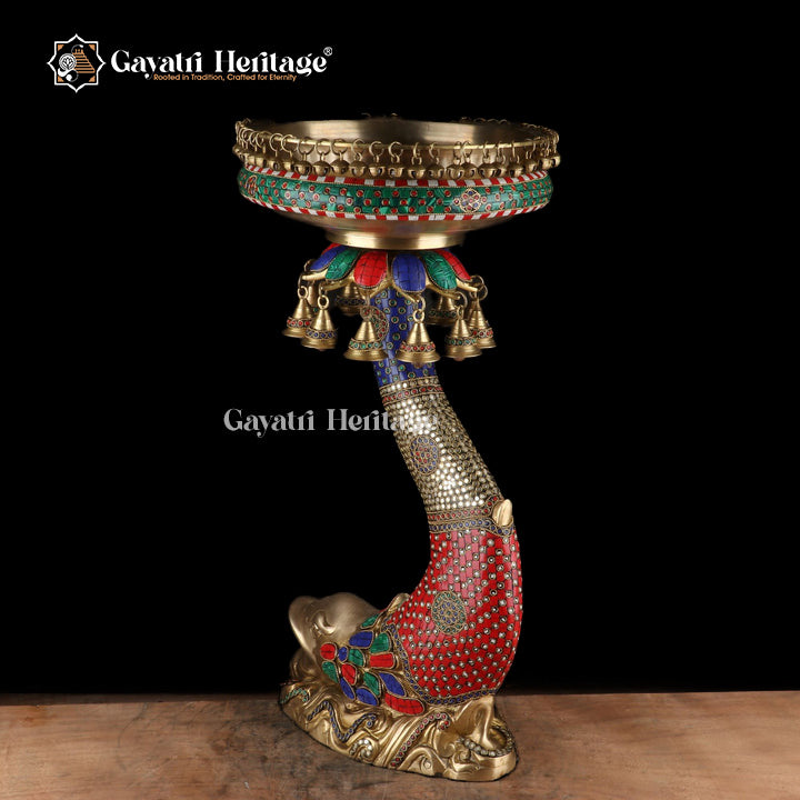 Brass Decorative Fish Urli – Symbol of Prosperity & Tranquility | Gayatri Heritage