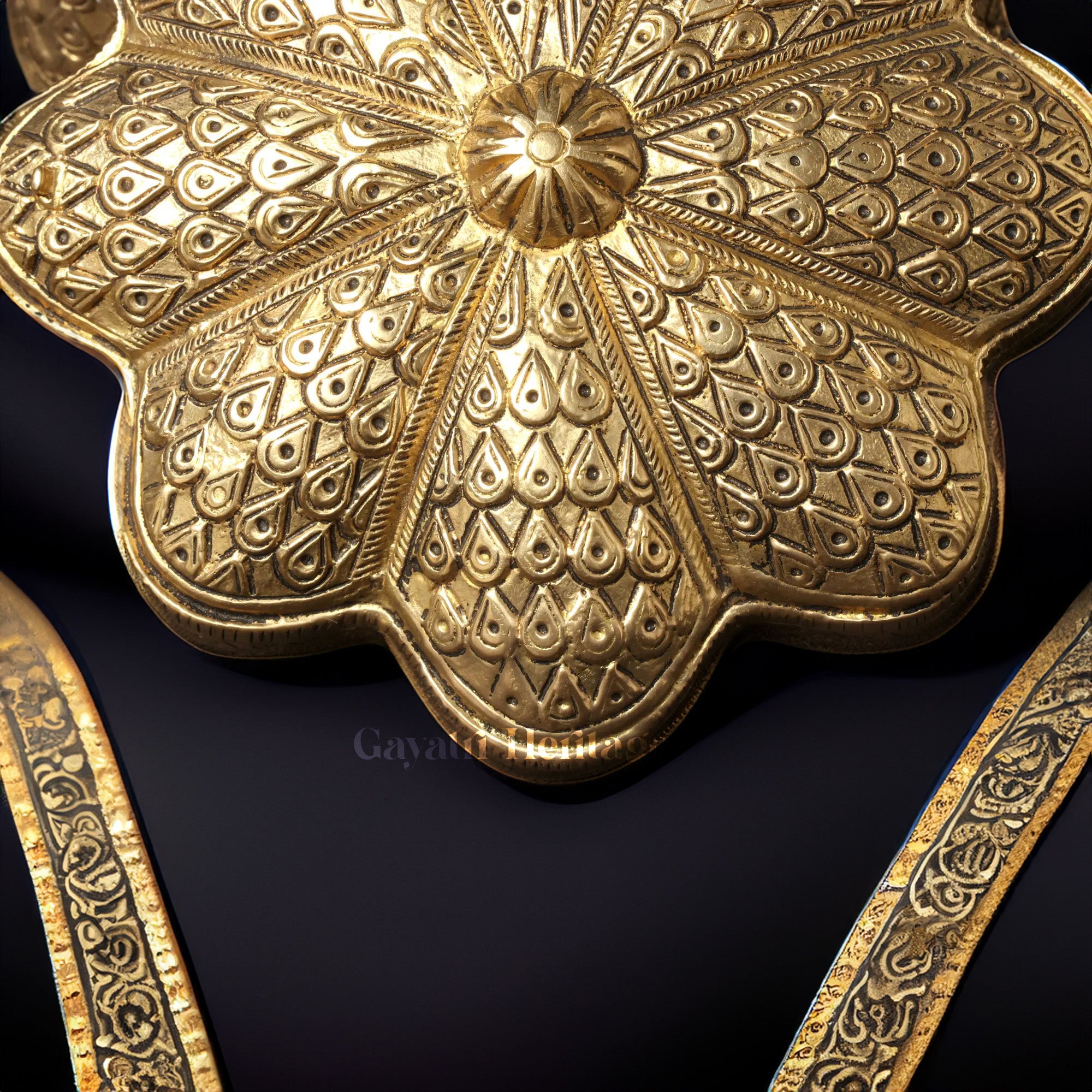 Brass Mukhawas Box – Unique Classic Design Décor | Gayatri Heritage