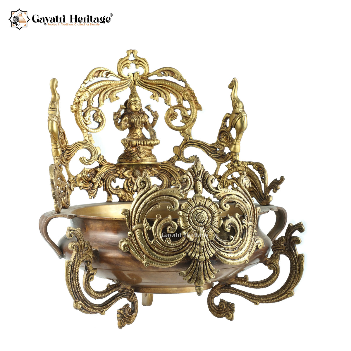 Brass Laxmi Urli – Traditional Prosperity Décor | Gayatri Heritage