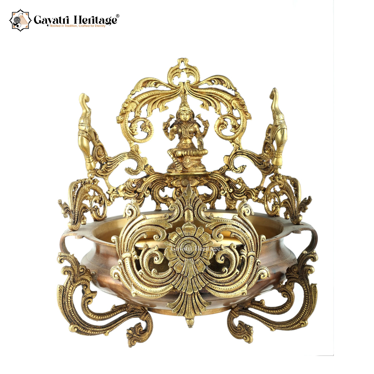 Brass Laxmi Urli – Traditional Prosperity Décor | Gayatri Heritage