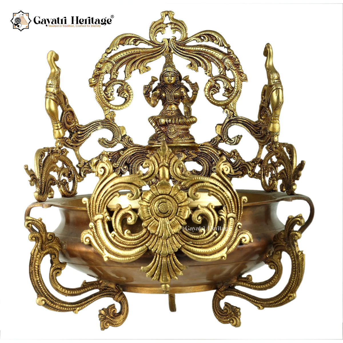 Brass Laxmi Urli – Traditional Prosperity Décor | Gayatri Heritage