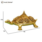 Brass Astalakshmi Turtle – Divine Symbol of Prosperity | Gayatri Heritage