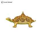 Brass Astalakshmi Turtle – Divine Symbol of Prosperity | Gayatri Heritage
