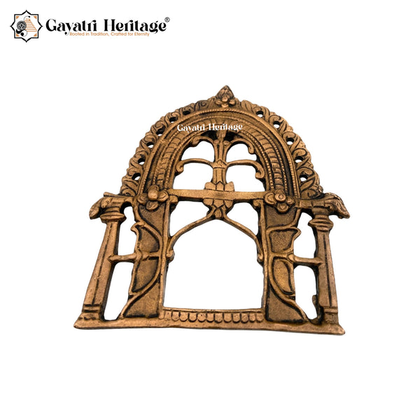 Brass Prabhavali Arch – Traditional Sacred Décor | Gayatri Heritage