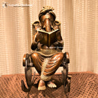 Brass Ganesha Statue – Symbol of Wisdom and Serenity | Gayatri Heritage