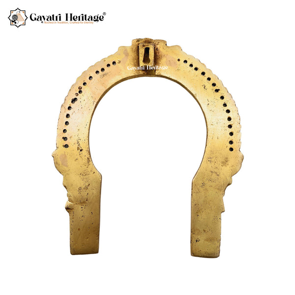 Brass Frame Arch/Prabhavali – Symbol of Sacred Blessings | Gayatri Heritage