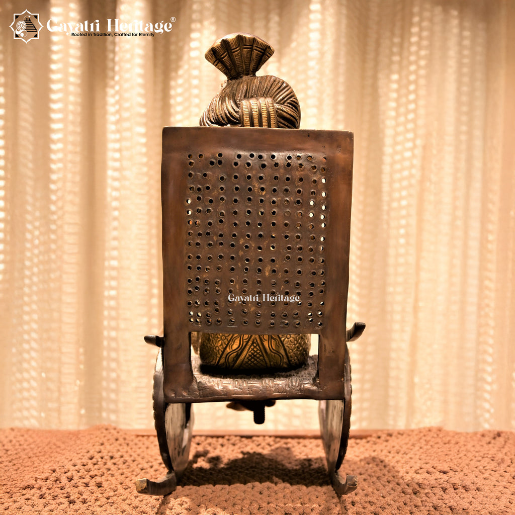 Brass Ganesha Statue – Symbol of Wisdom and Serenity | Gayatri Heritage