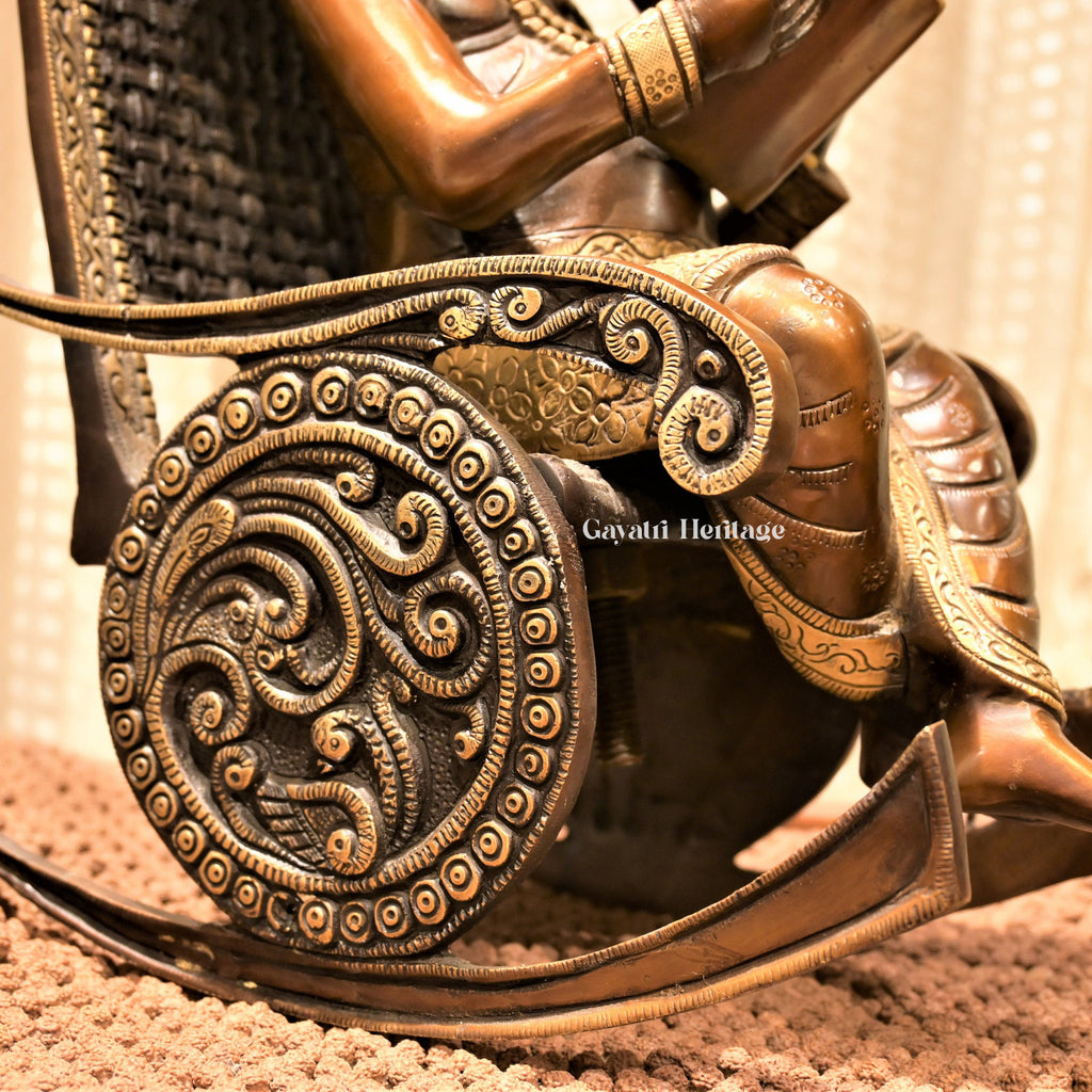 Brass Ganesha Statue – Symbol of Wisdom and Serenity | Gayatri Heritage