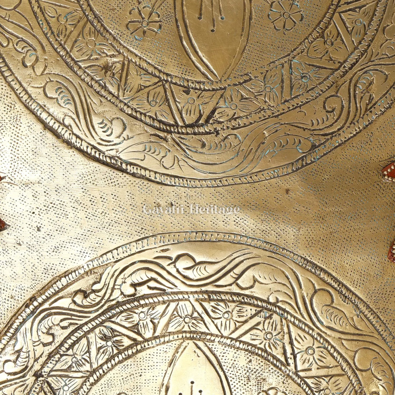 Brass Big Size Fish with Chowki Stand – Elegant Decor | Gayatri Heritage