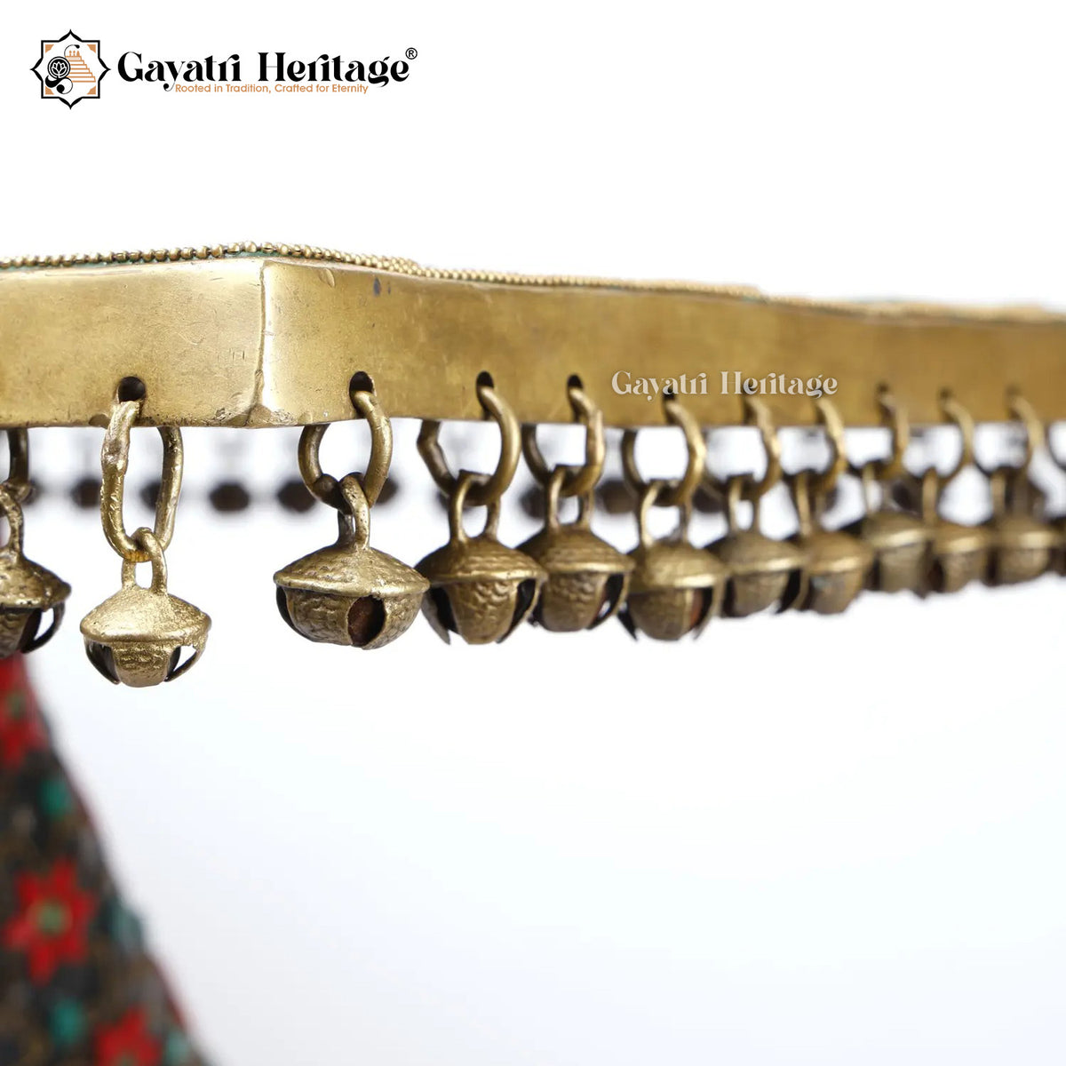 Brass Big Size Fish with Chowki Stand – Elegant Decor | Gayatri Heritage