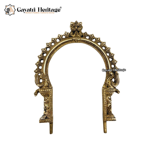 Brass Prabhavali Frame / Arch – Exquisite Divine Wall Décor | Gayatri Heritage