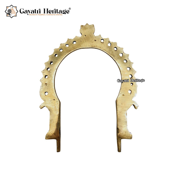 Brass Prabhavali Frame / Arch – Exquisite Divine Wall Décor | Gayatri Heritage