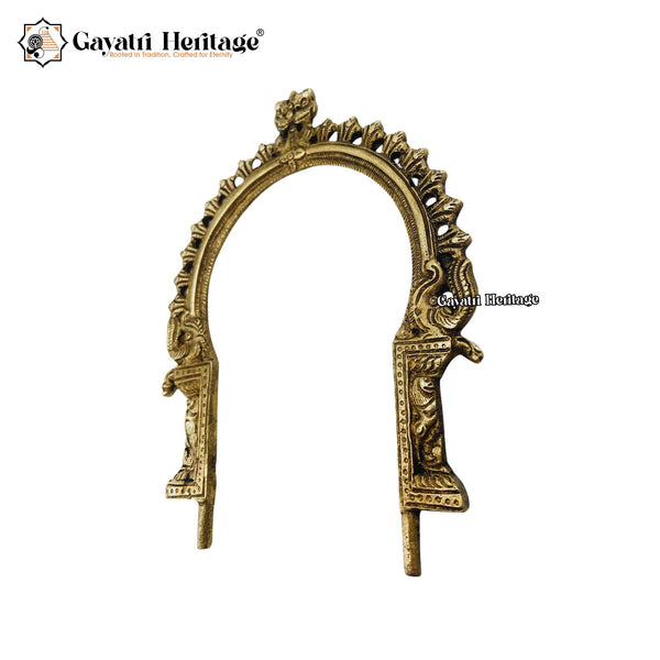 Brass Prabhavali Frame / Arch – Exquisite Divine Wall Décor | Gayatri Heritage