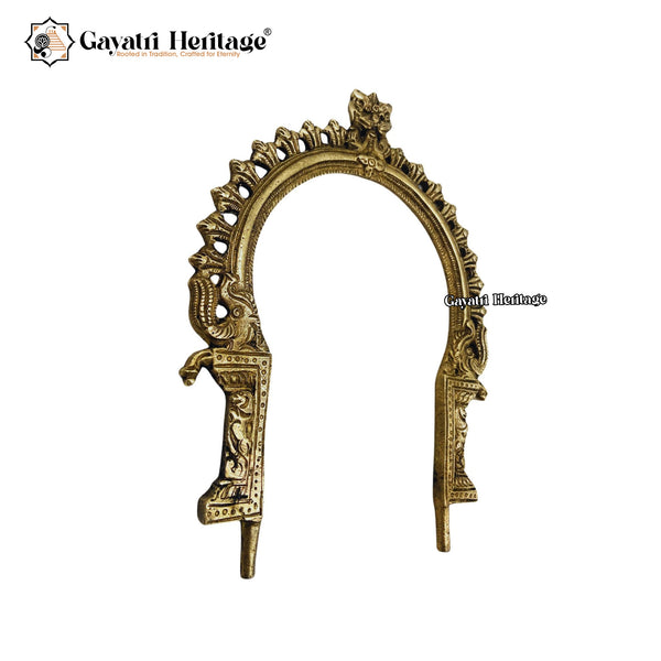 Brass Prabhavali Frame / Arch – Exquisite Divine Wall Décor | Gayatri Heritage