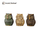 Brass Vintage Owl Statue – Timeless Wisdom in Brass | Gayatri Heritage