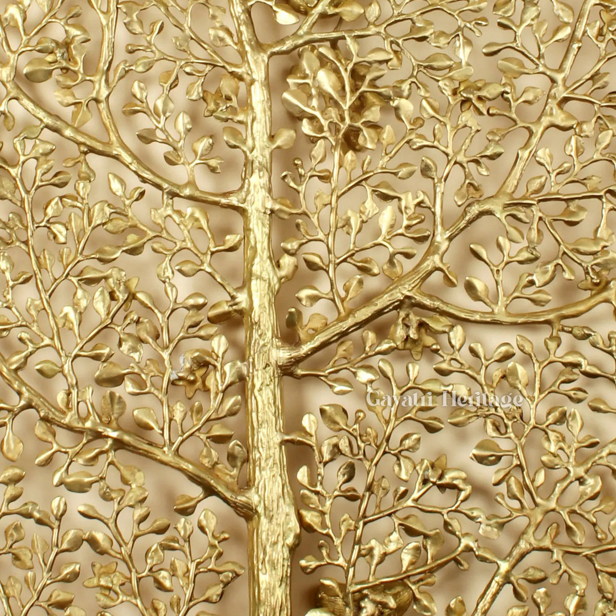 Brass Large Size Kalpavriksha with Chirping Birds | Gayatri Heritage