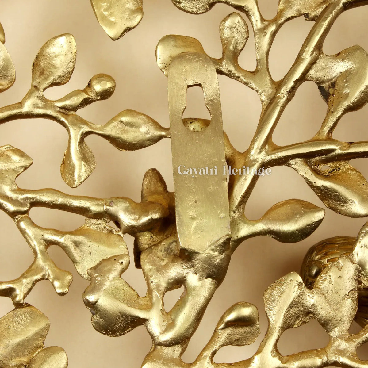 Brass Large Size Kalpavriksha with Chirping Birds | Gayatri Heritage