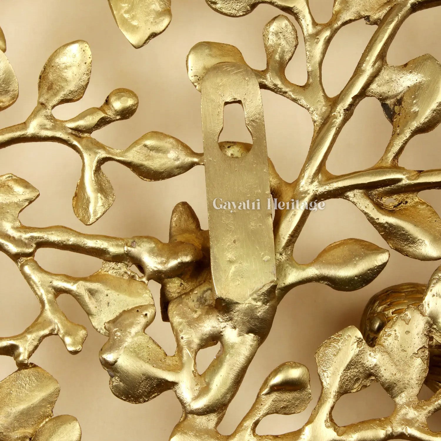 Brass Large Size Kalpavriksha with Chirping Birds | Gayatri Heritage