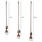 Brass Sparrow Hanging Bell – Charming Decor Accent | Gayatri Heritage
