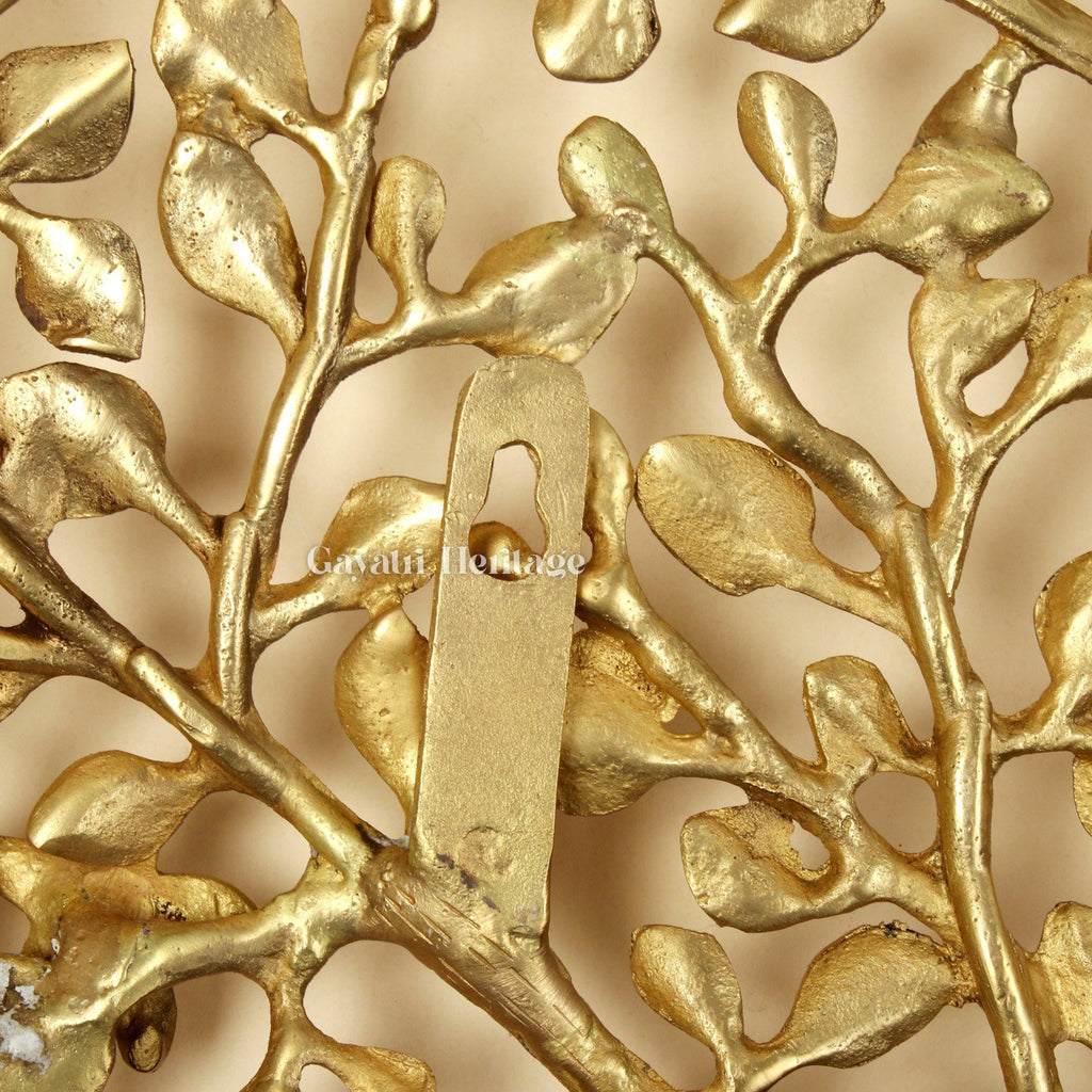 Brass Large Size Kalpavriksha with Chirping Birds | Gayatri Heritage