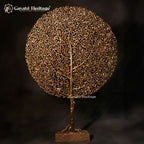 Brass Kalpavriksha with Candle Holders & Chirping Birds | Gayatri Heritage