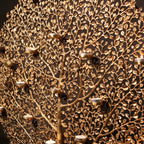 Brass Kalpavriksha with Candle Holders & Chirping Birds | Gayatri Heritage