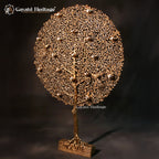 Brass Kalpavriksha with Candle Holders & Chirping Birds | Gayatri Heritage