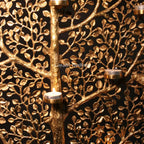 Brass Kalpavriksha with Candle Holders & Chirping Birds | Gayatri Heritage