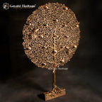 Brass Kalpavriksha with Candle Holders & Chirping Birds | Gayatri Heritage