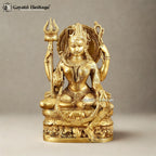 Brass Ardhnari Statue – Divine Shiva Parvati Fusion Idol | Gayatri Heritage