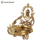 Brass Lord Ganesha Urli – Auspicious Decorative Bowl