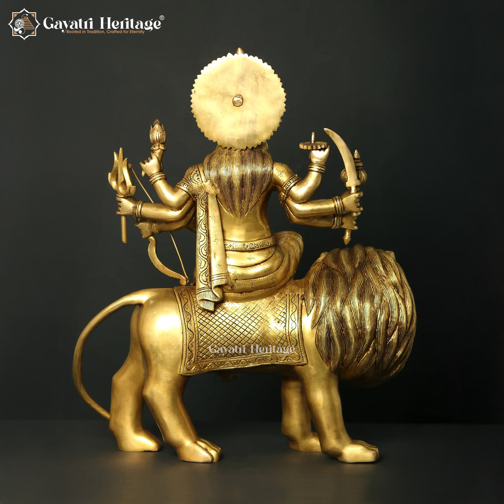 Brass Durga Mata Statue – Superfine Quality Divine Idol