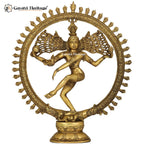Brass Nataraj Sculpture – Divine Dance of Lord Shiva