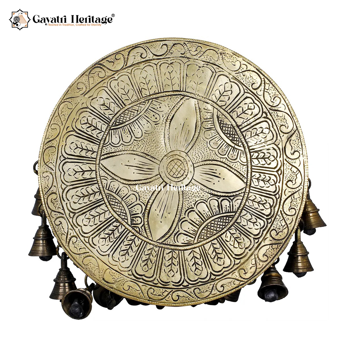 Brass Ritual Chowki – Sacred Puja & Ceremony Decor