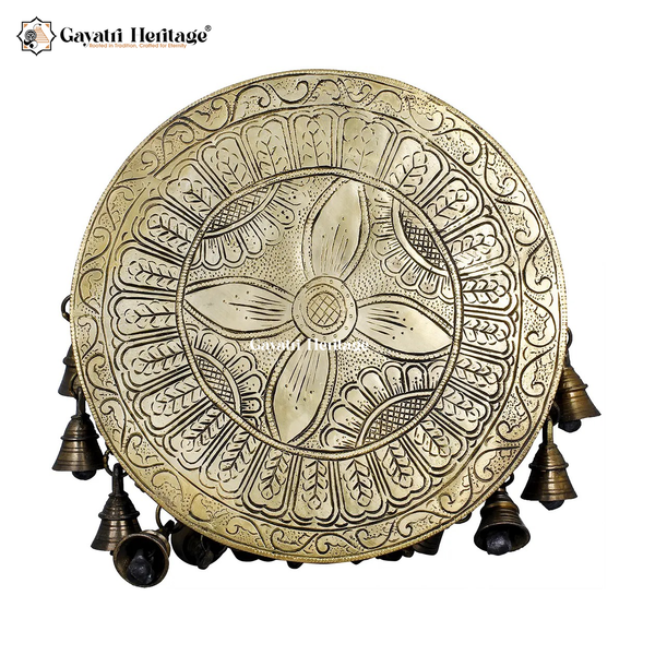 Brass Ritual Chowki – Sacred Puja & Ceremony Decor